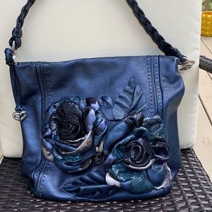 COPY - Blue Brighton Shoulder Bag